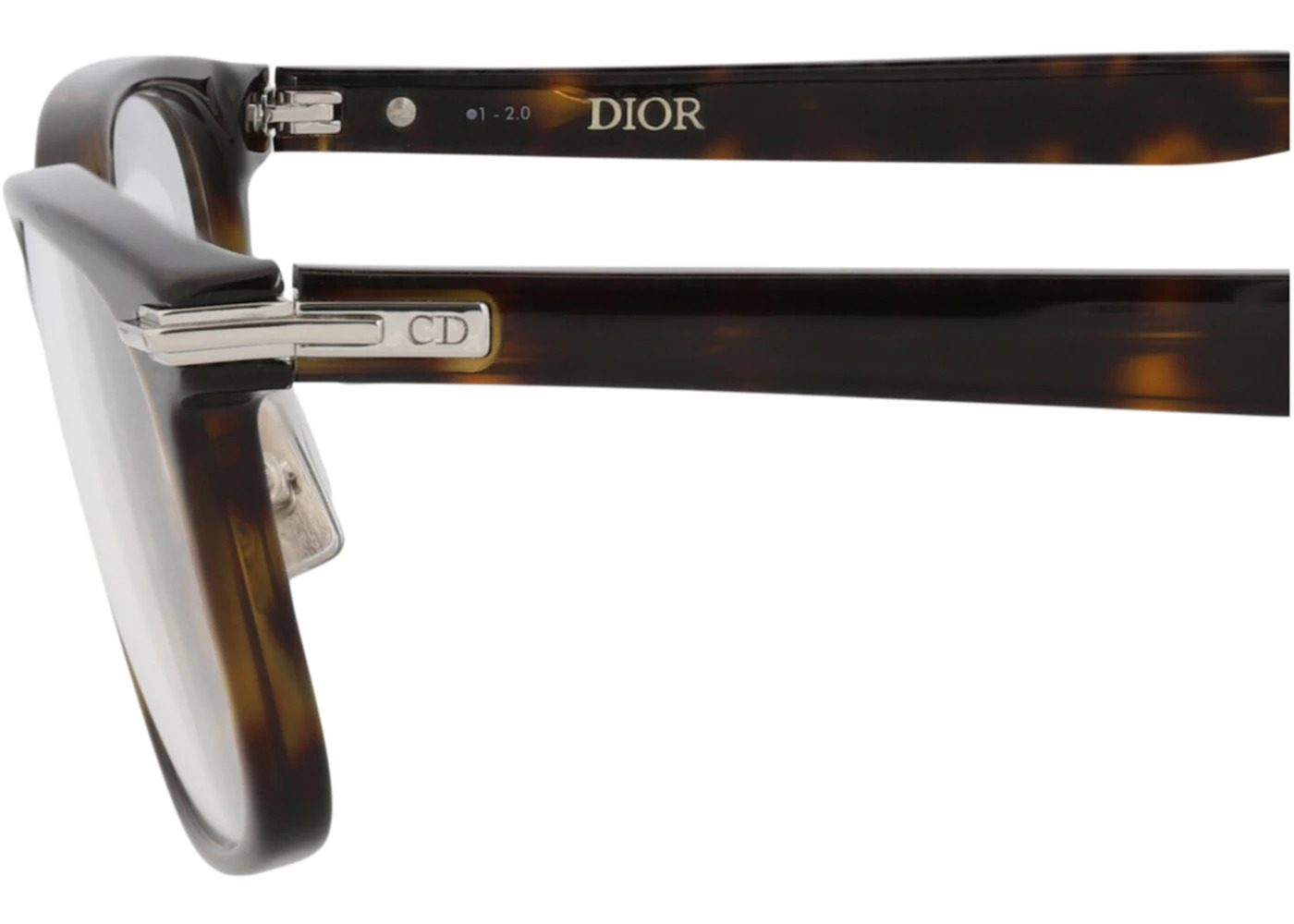 Dior Square-Frame Acetate Optical Frames Havana Havana Transparent (DM50008J-54-052) - 4