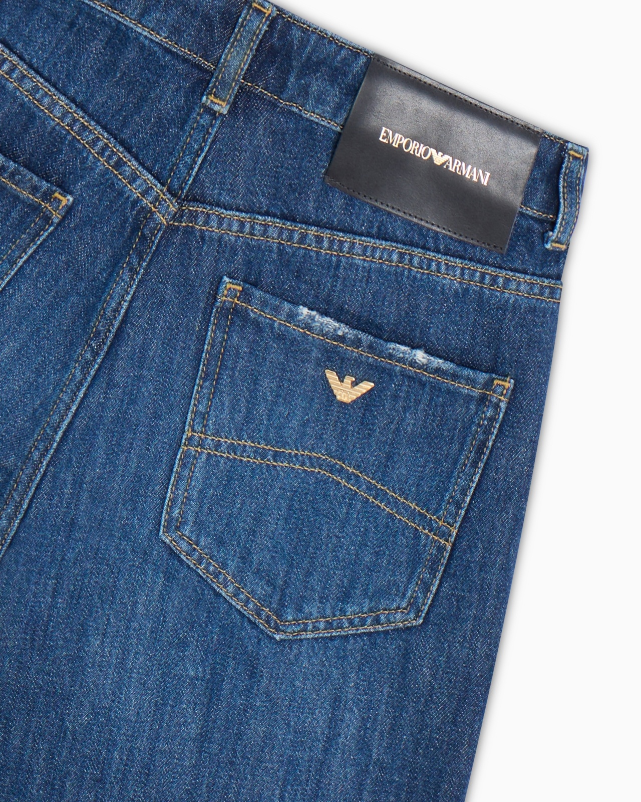 J4B MID/HIGH-RISE STRAIGHT-LEG, DENIM JEANS - 6