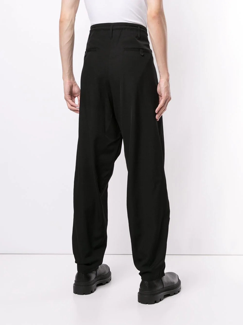 oversized tapered trousers - 4