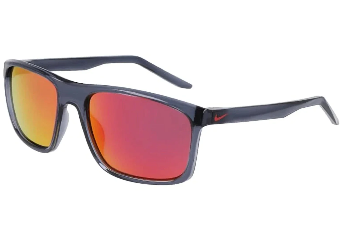 Nike Fire L P Sunglasses Dark Grey/Polarized Grey/Red Flash - 1