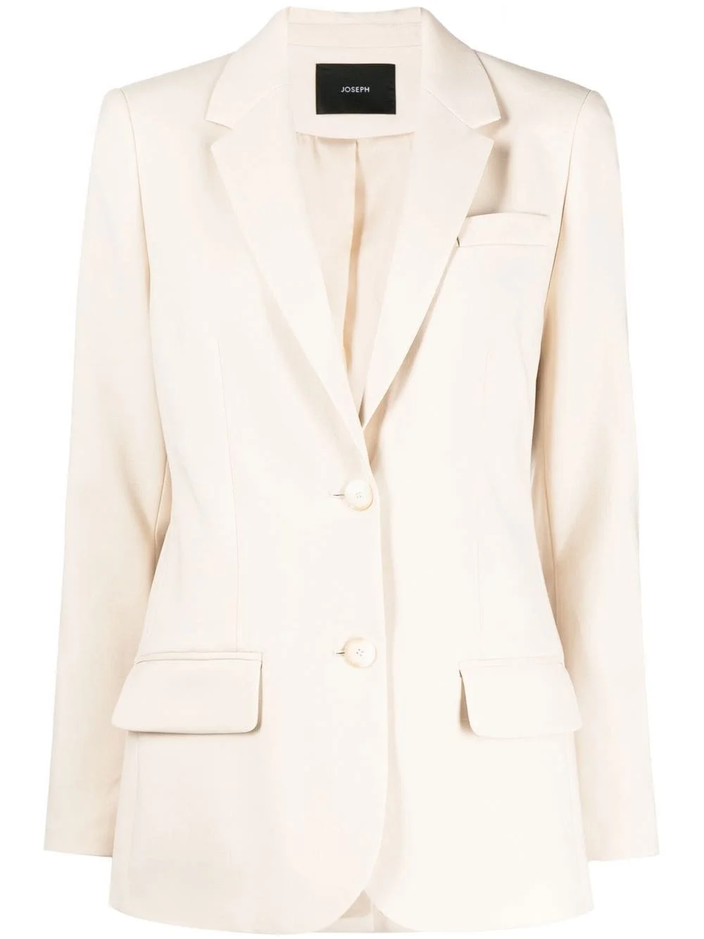 single-breasted tailored blazer - 1