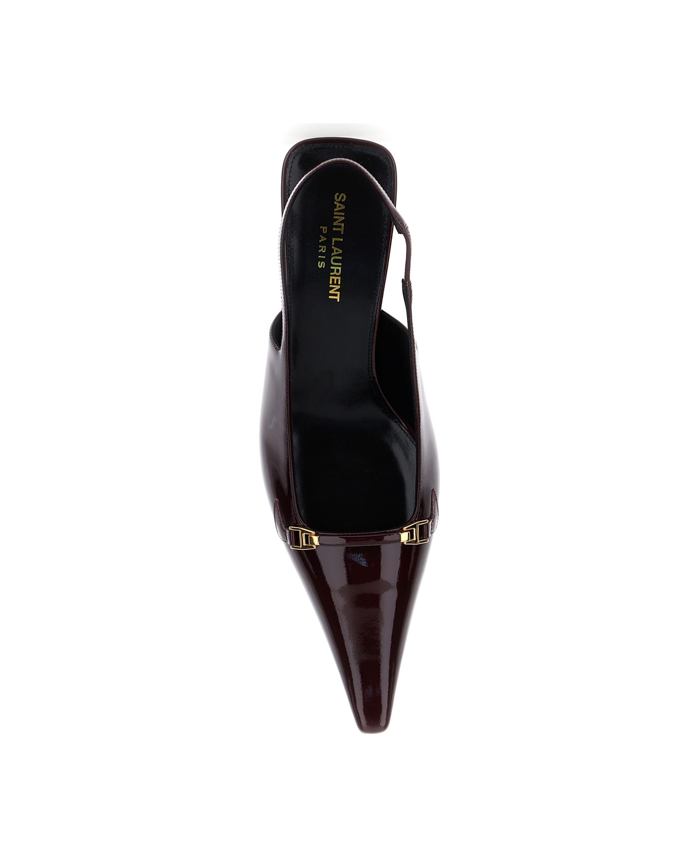 Carine Slinback Pumps In Patent Leather - 4