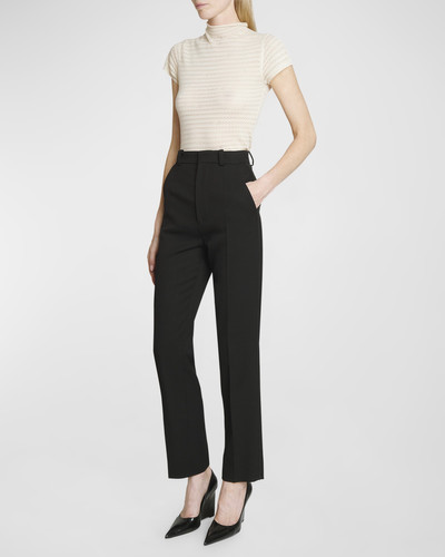 Victoria Beckham Cropped Kick-Flare Trousers outlook