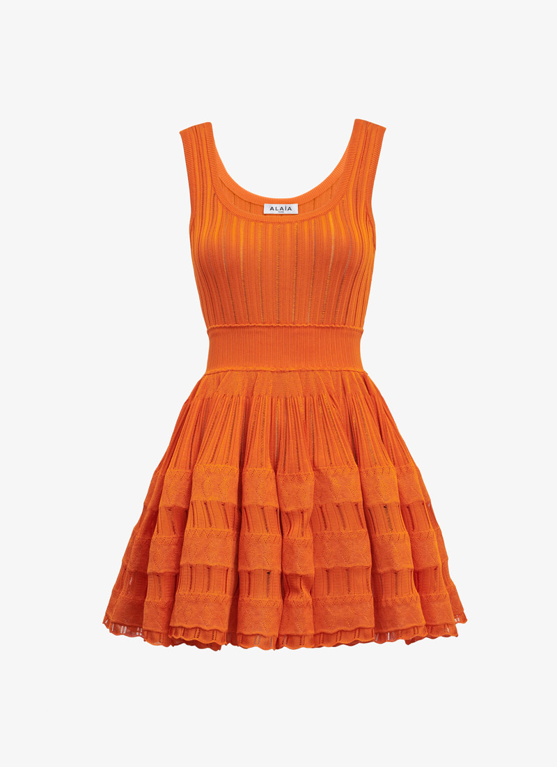 SHINY CRINOLINE DRESS - 1