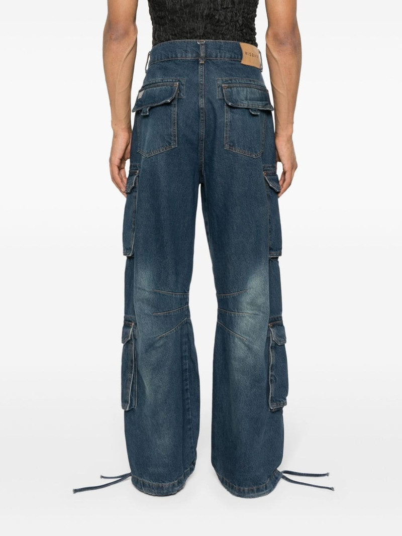 Dirt Bath wide-leg cargo jeans 4