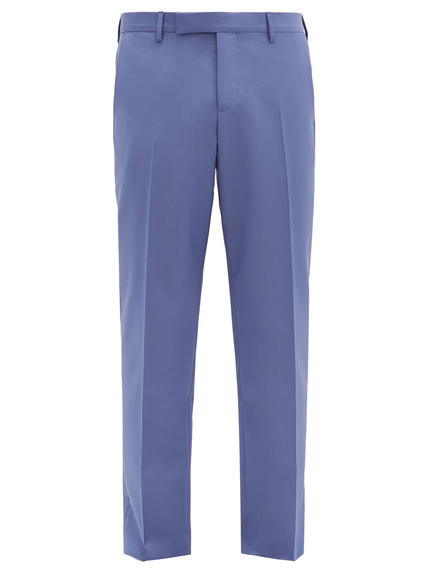 Soho-fit wool-blend fresco suit trousers - 1