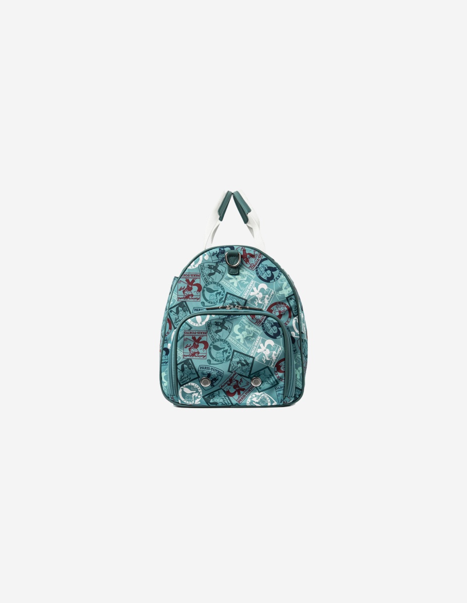 Unisex Stamp Printed Weekender Bag - 3