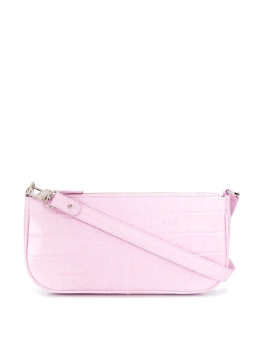 Rachel crocodile-effect shoulder bag - 1