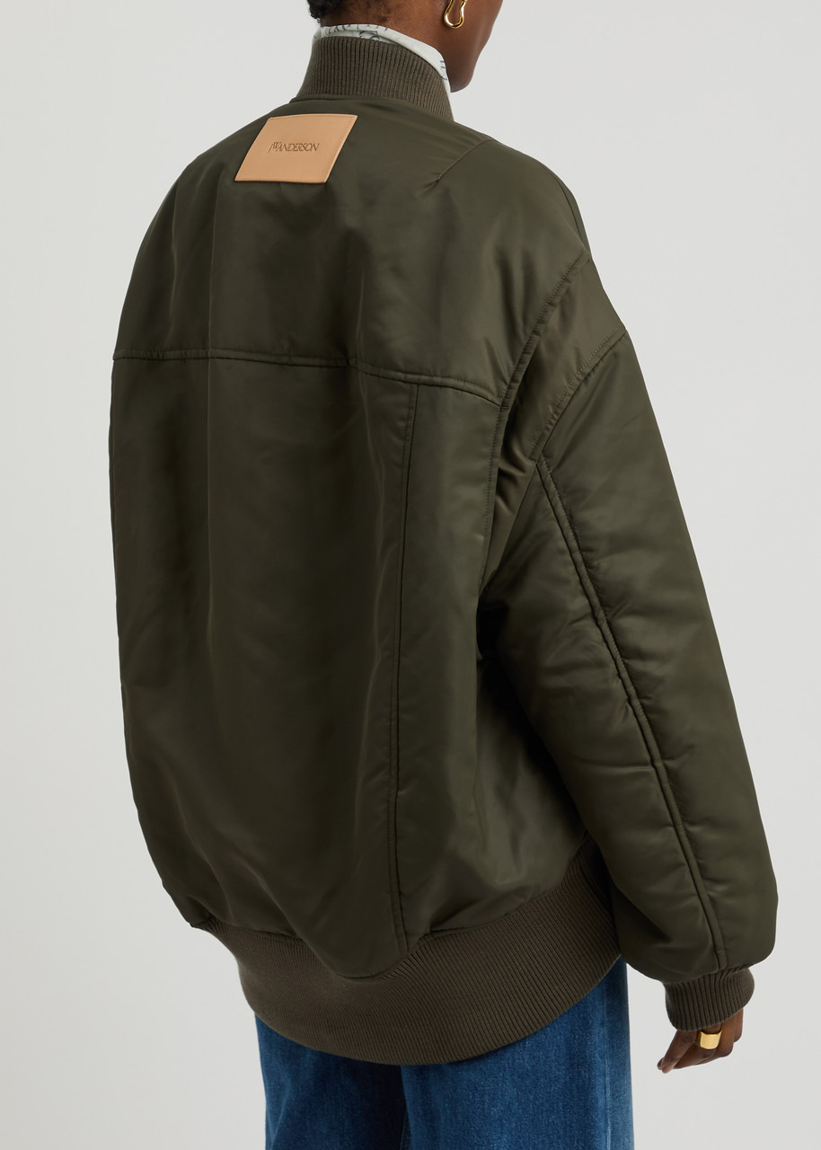 JW Anderson Padded Nylon Bomber Jacket - 3