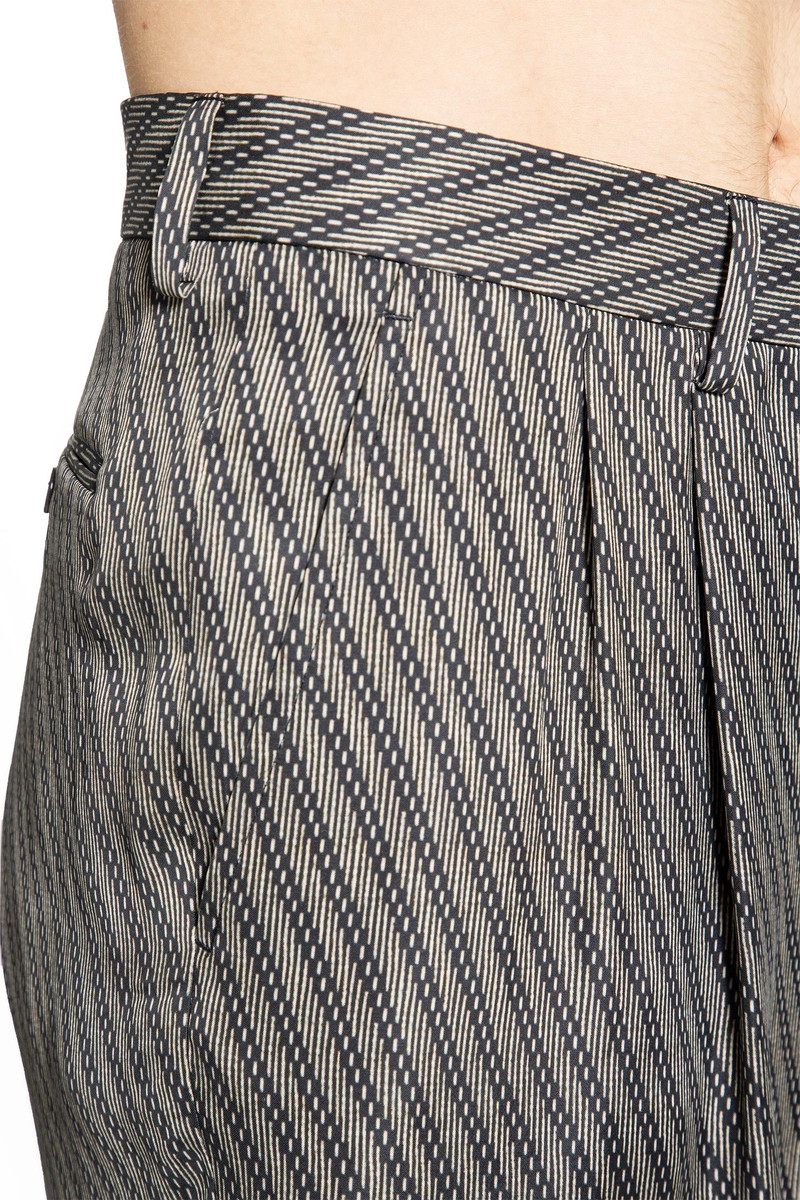 GIORGIO ARMANI Diagonal Printed Trousers outlook