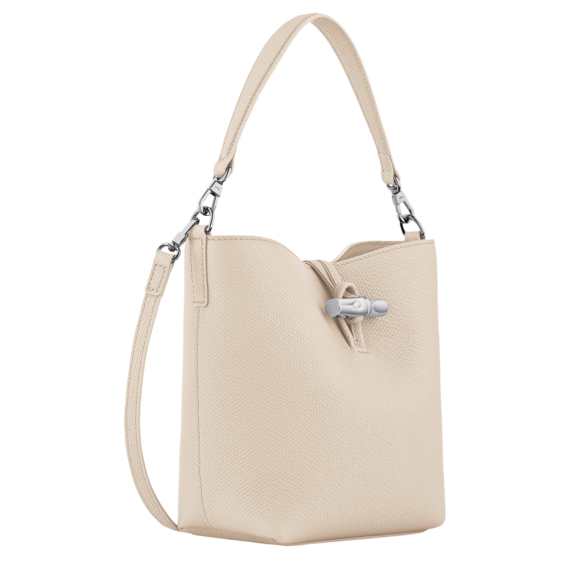 Le Roseau Bucket bag Paper - Leather - 3