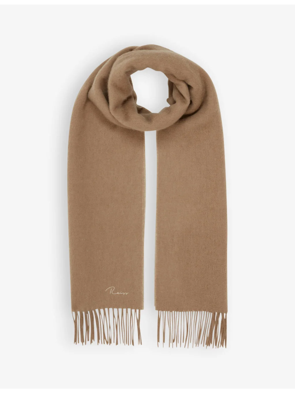 Picton cashmere and wool-blend scarf - 1
