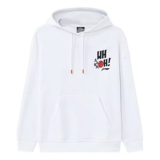 Li-Ning x Disney Graphic Hoodie 'White' AWDRH39-1 - 1