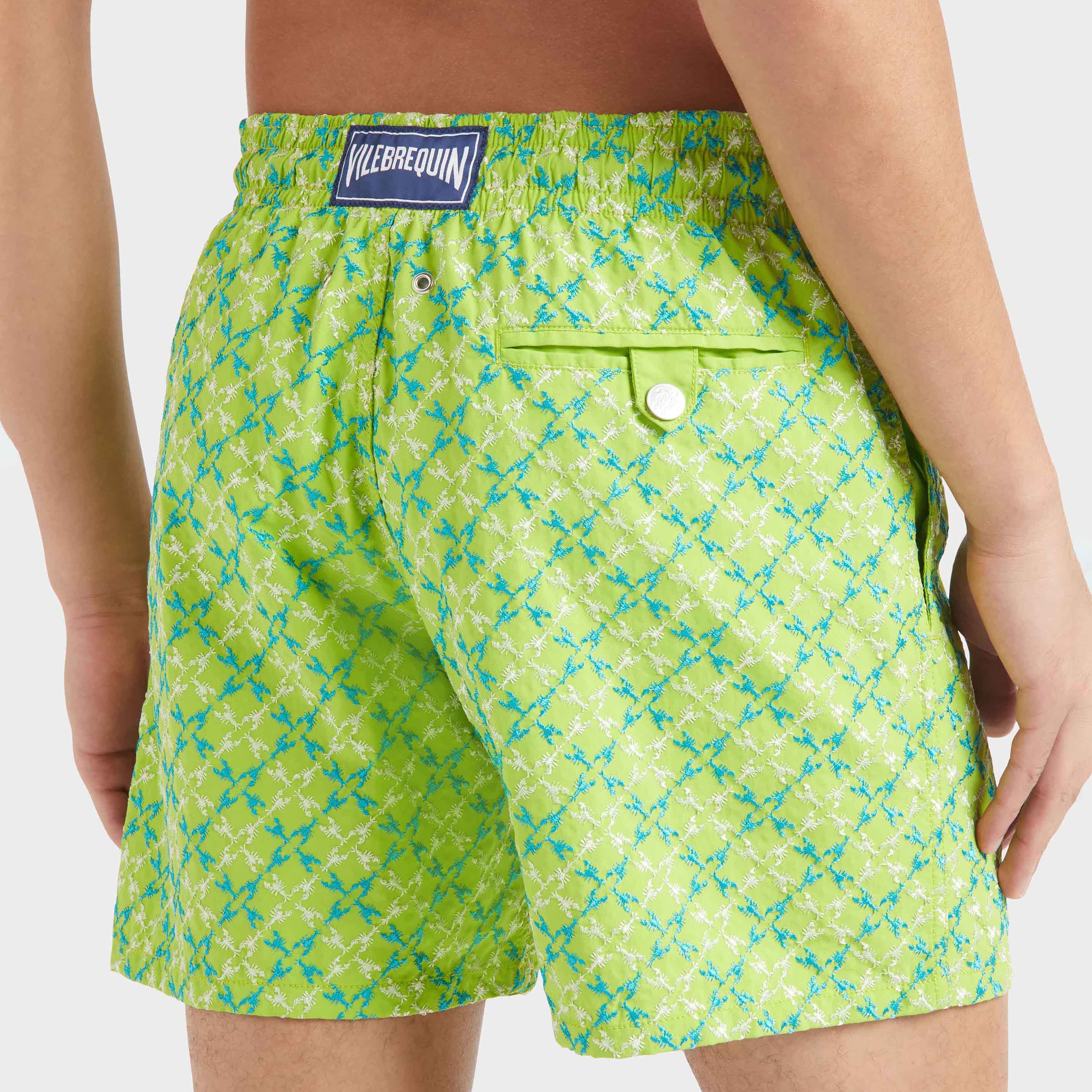 Men Swim Shorts Embroidered Homard Pixel - Limited Edition - 6