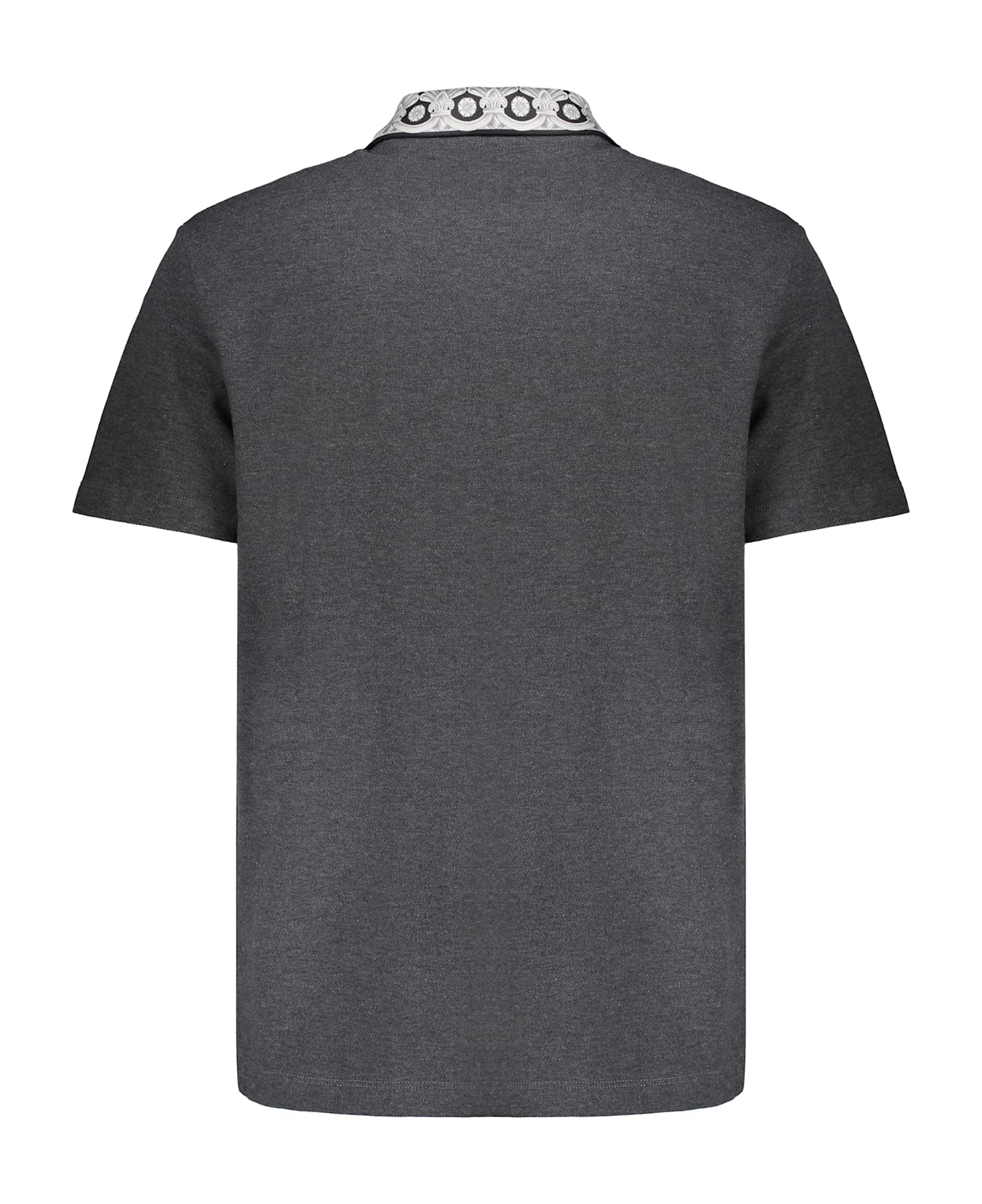 Embroidered Cotton Polo Shirt - 2