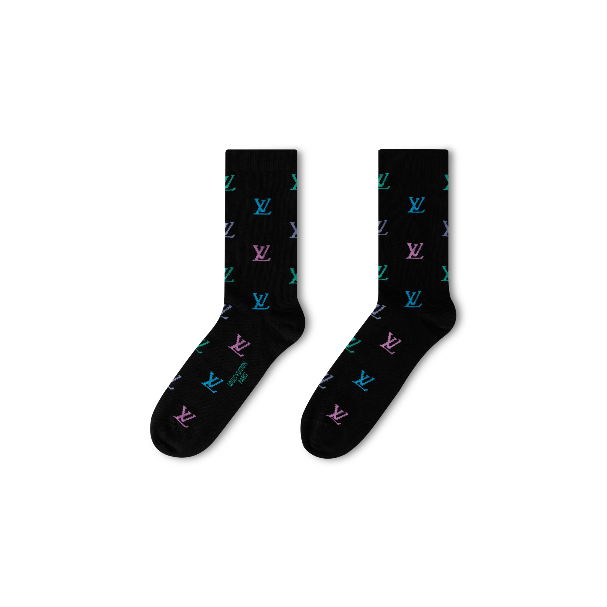LV Blason Shading Socks - 3