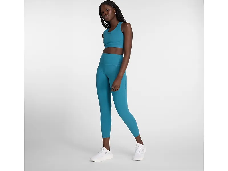 New Balance Sleek Medium Support Pocket Sports Bra - 2