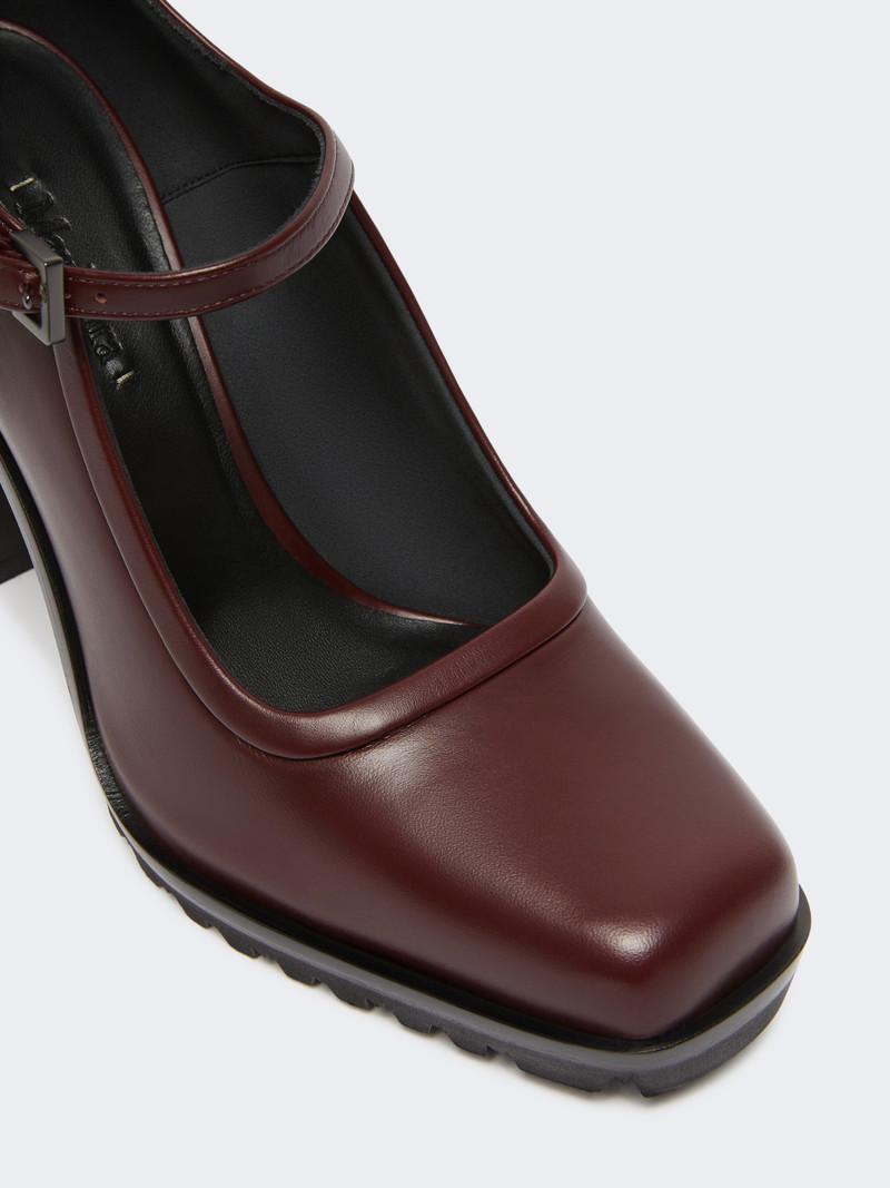 MARY Mary Janes in leather 4