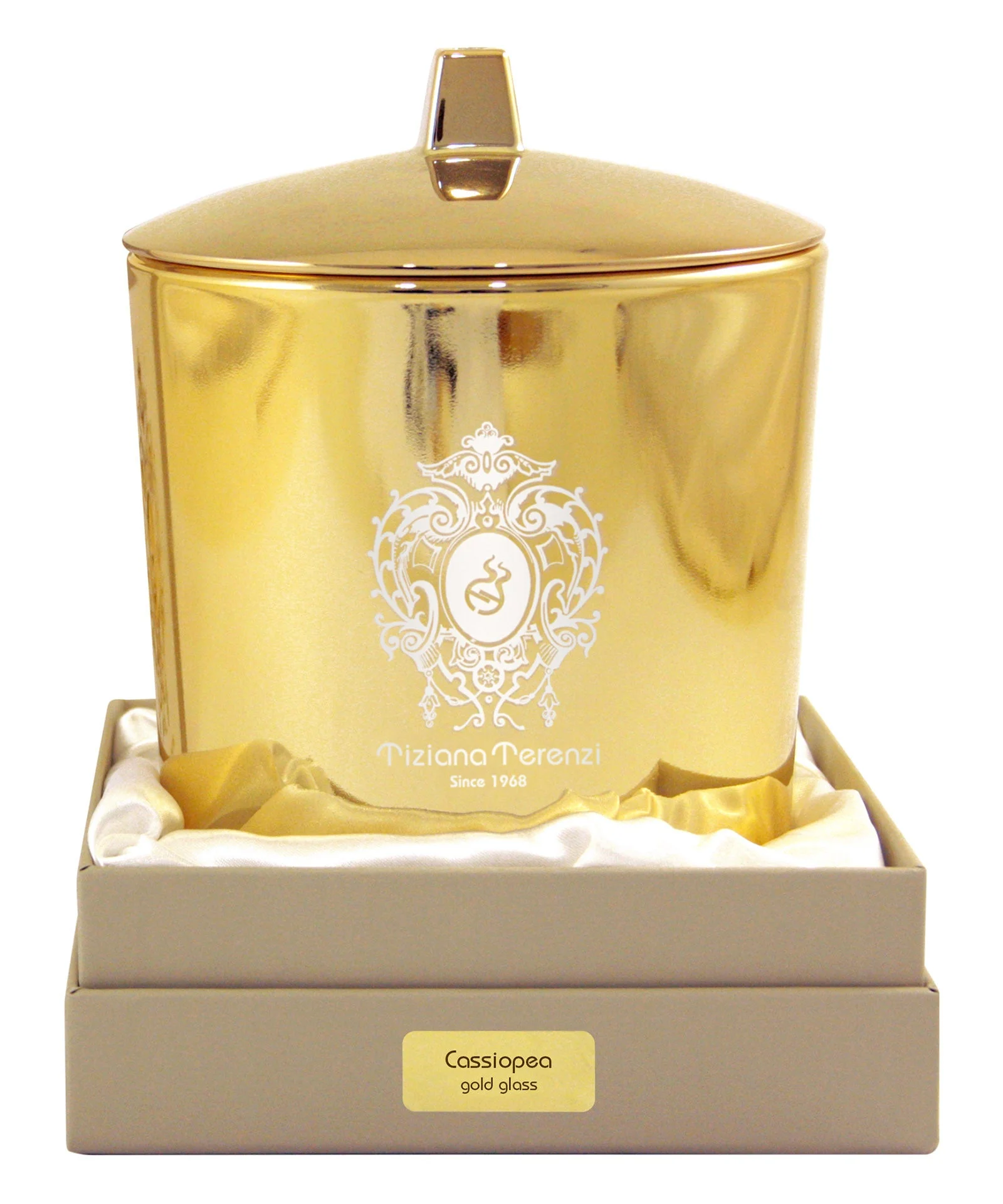 Cassiopea maxi Scented candle with 3 wooden wicks - 1