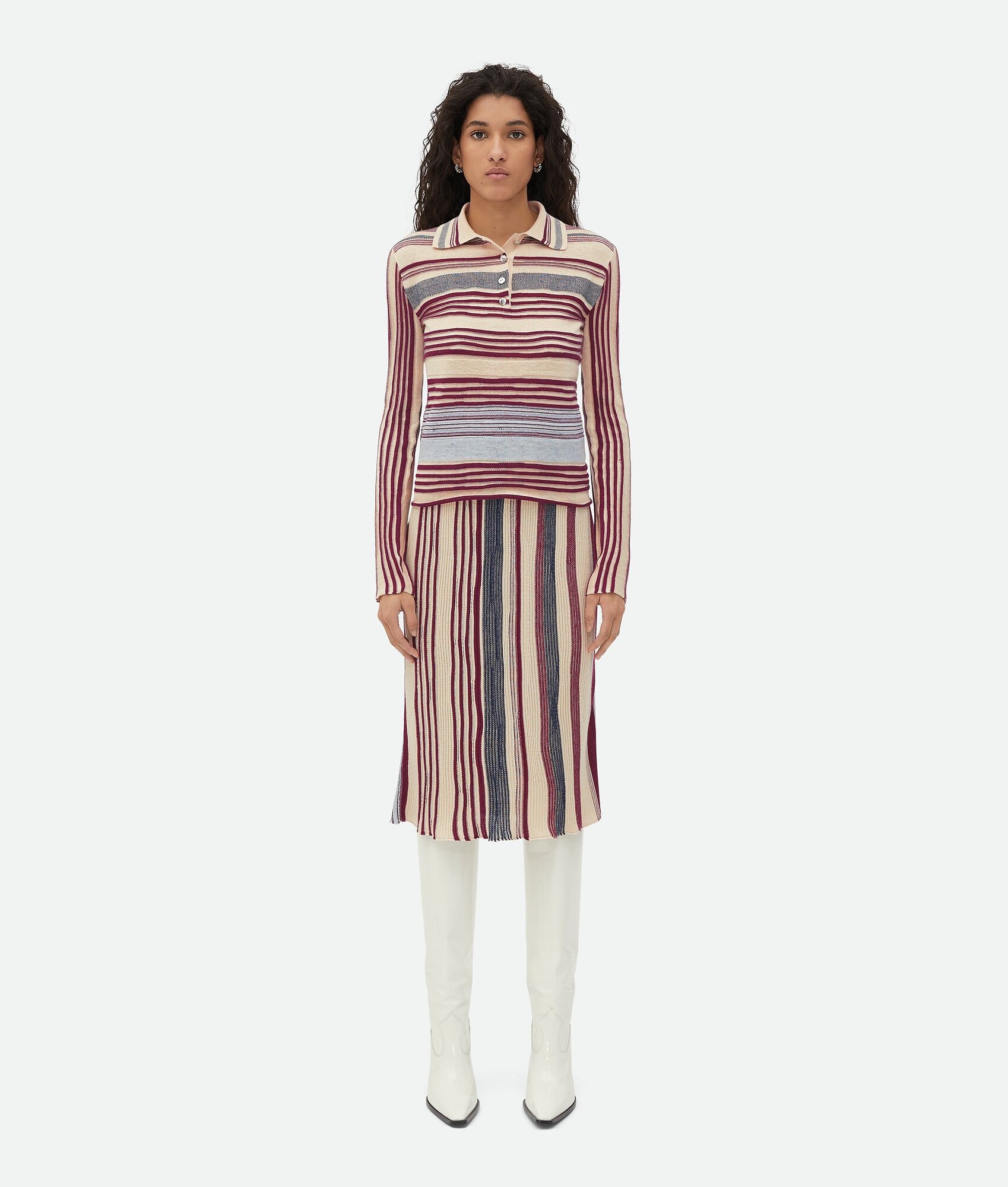Striped Linen Polo - 4