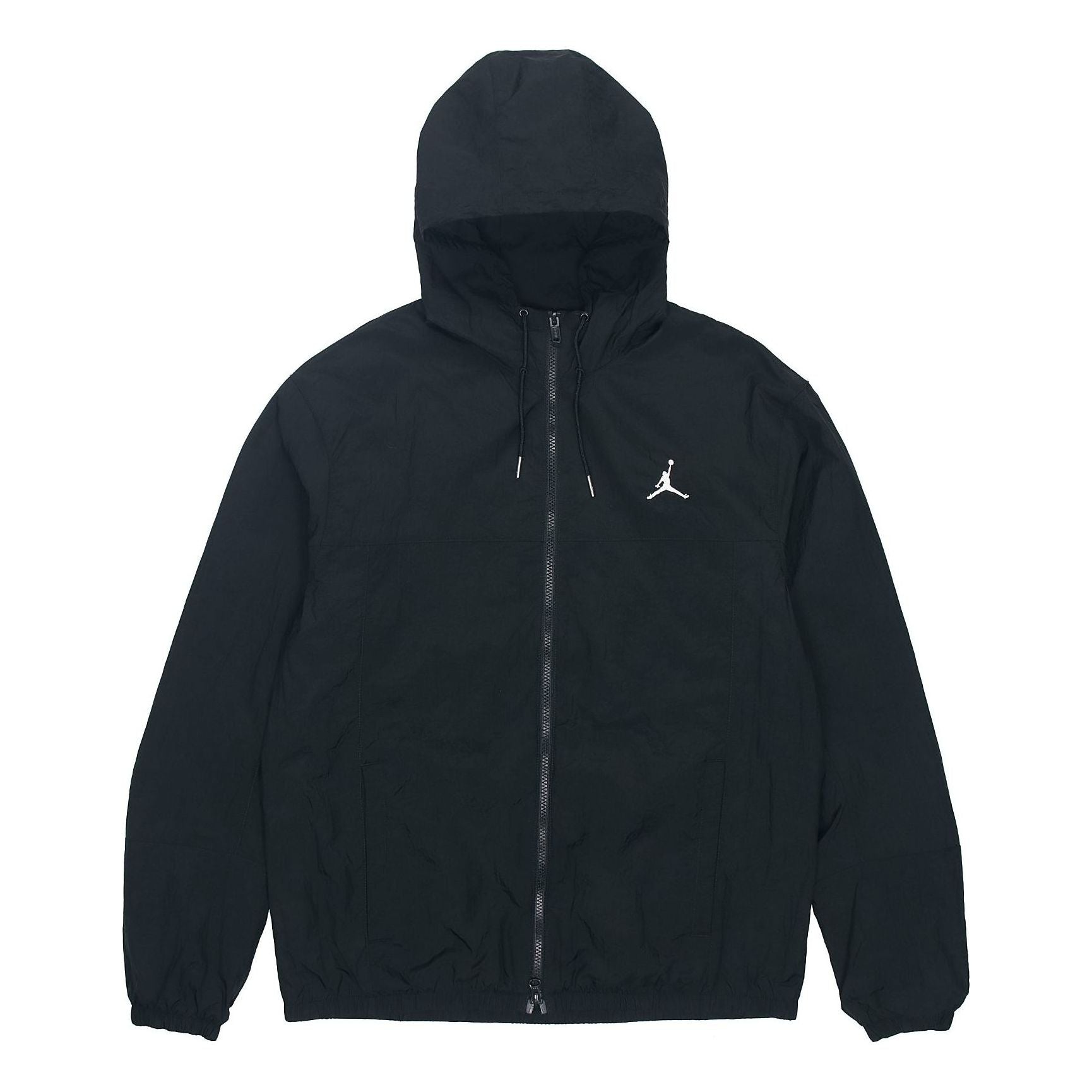 Air Jordan SS22 Solid Color Windproof Long Sleeves Jacket Black DJ0253-010 - 1