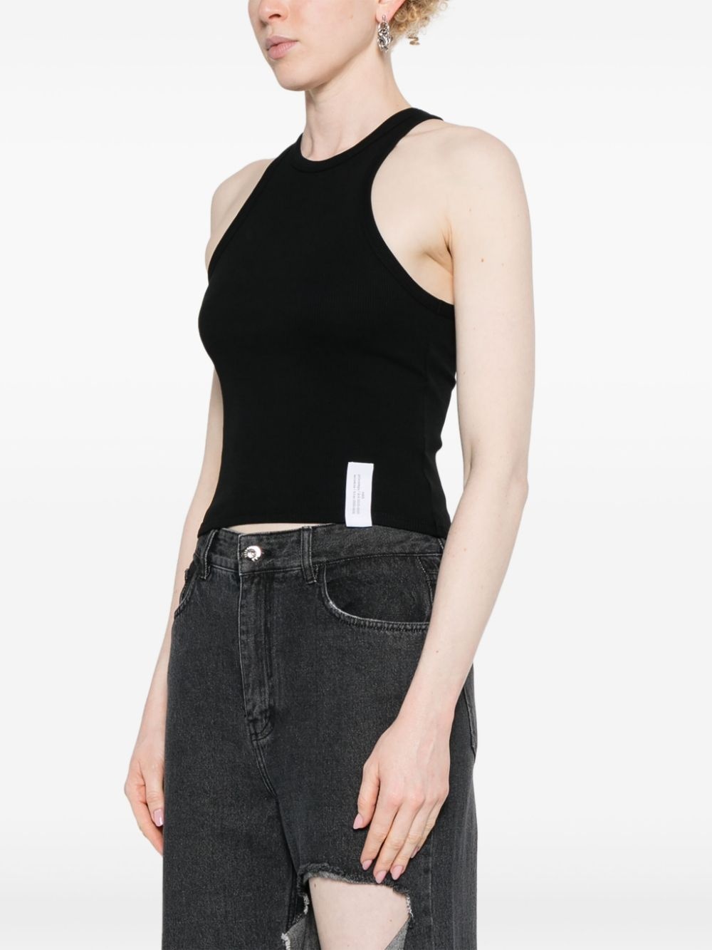 ribbed tank top - 3
