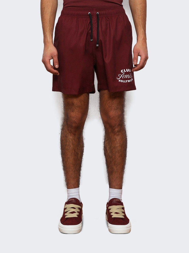 AMIRI Club Amiri Swim Trunk Wine outlook
