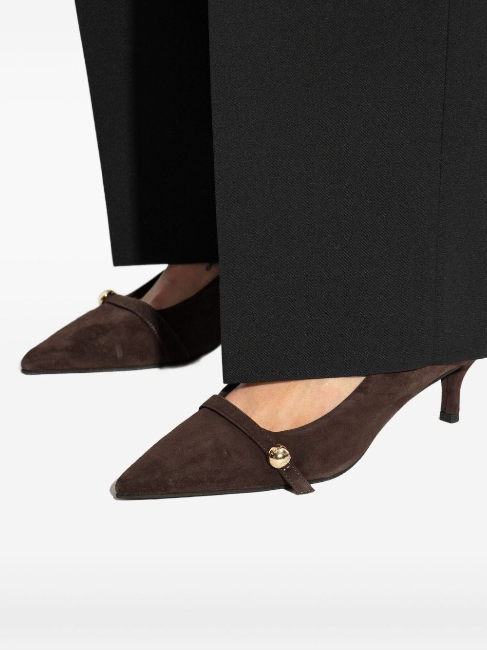 60mm pointed-toe heeled pumps - 4