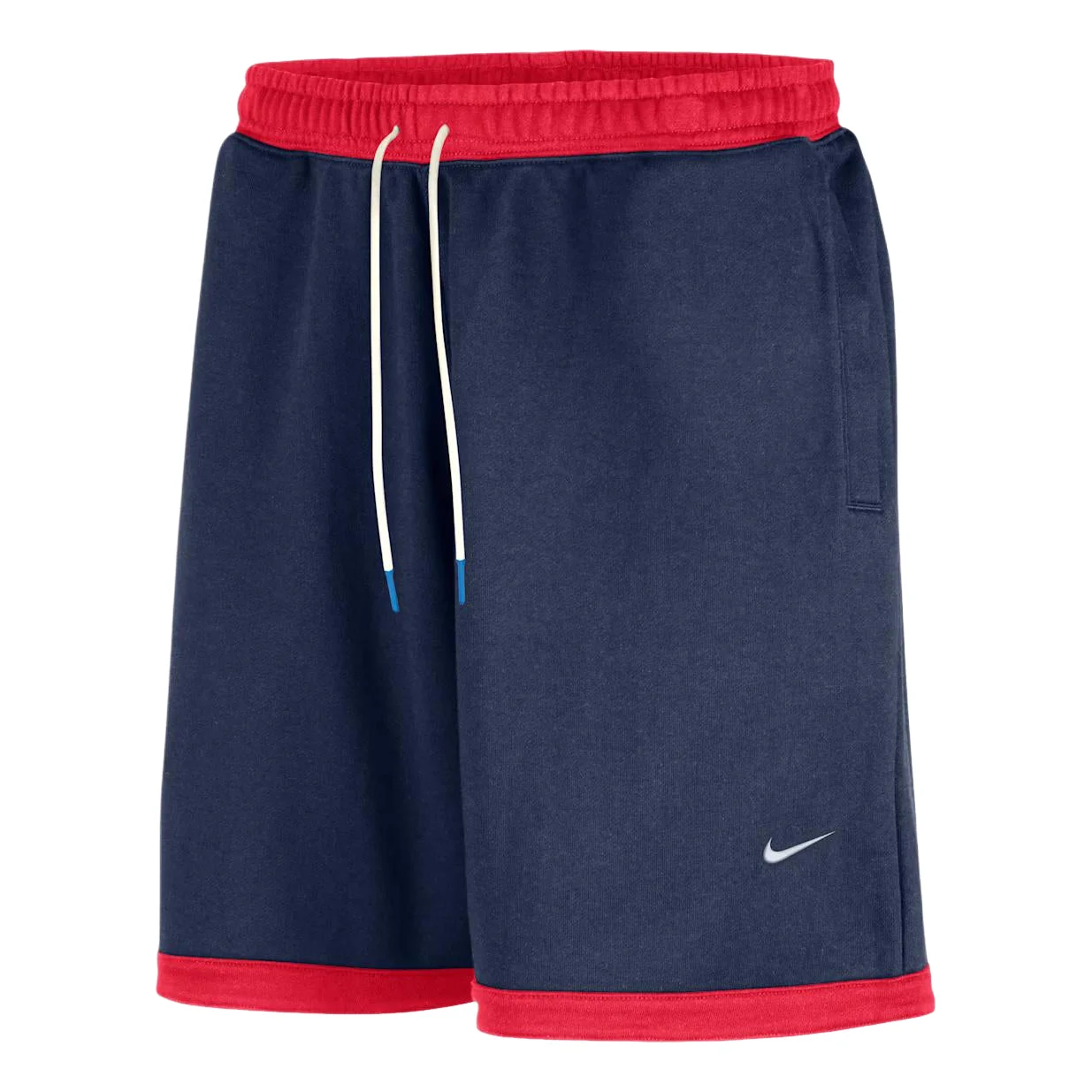 Nike WNBA Legends Fleece Shorts 'Midnight Navy Action Red Sail' II4568-410 - 1