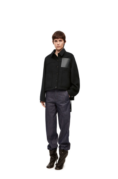 Loewe Workwear jacket in wool and cashmere outlook