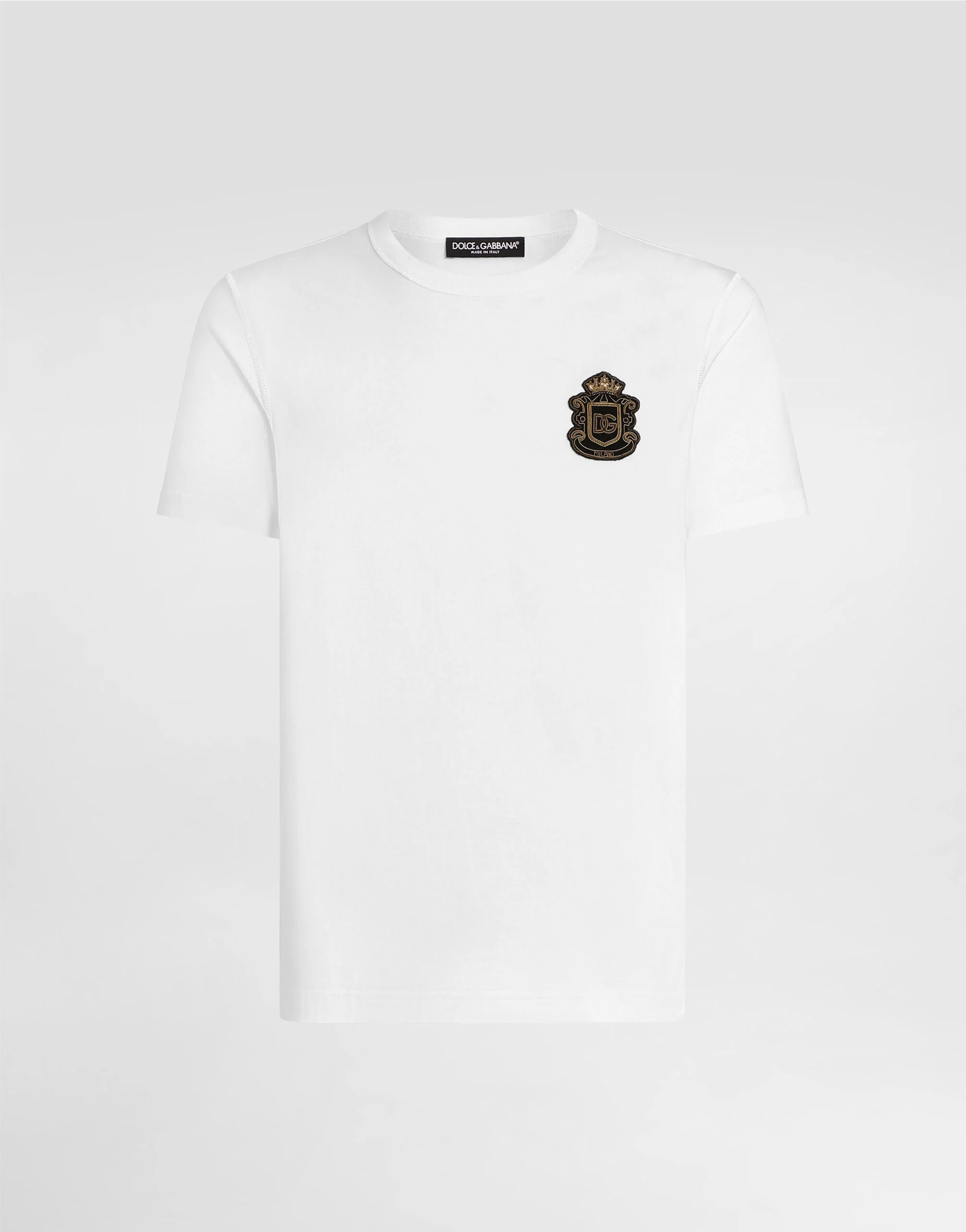 T-shirt with heraldic patch - 1