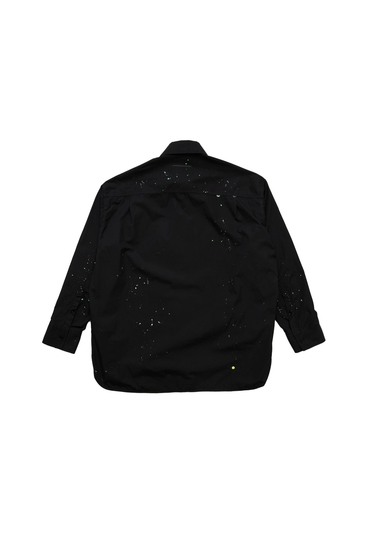 MM6 Maison Margiela Paint Residue Shirt Black - 2