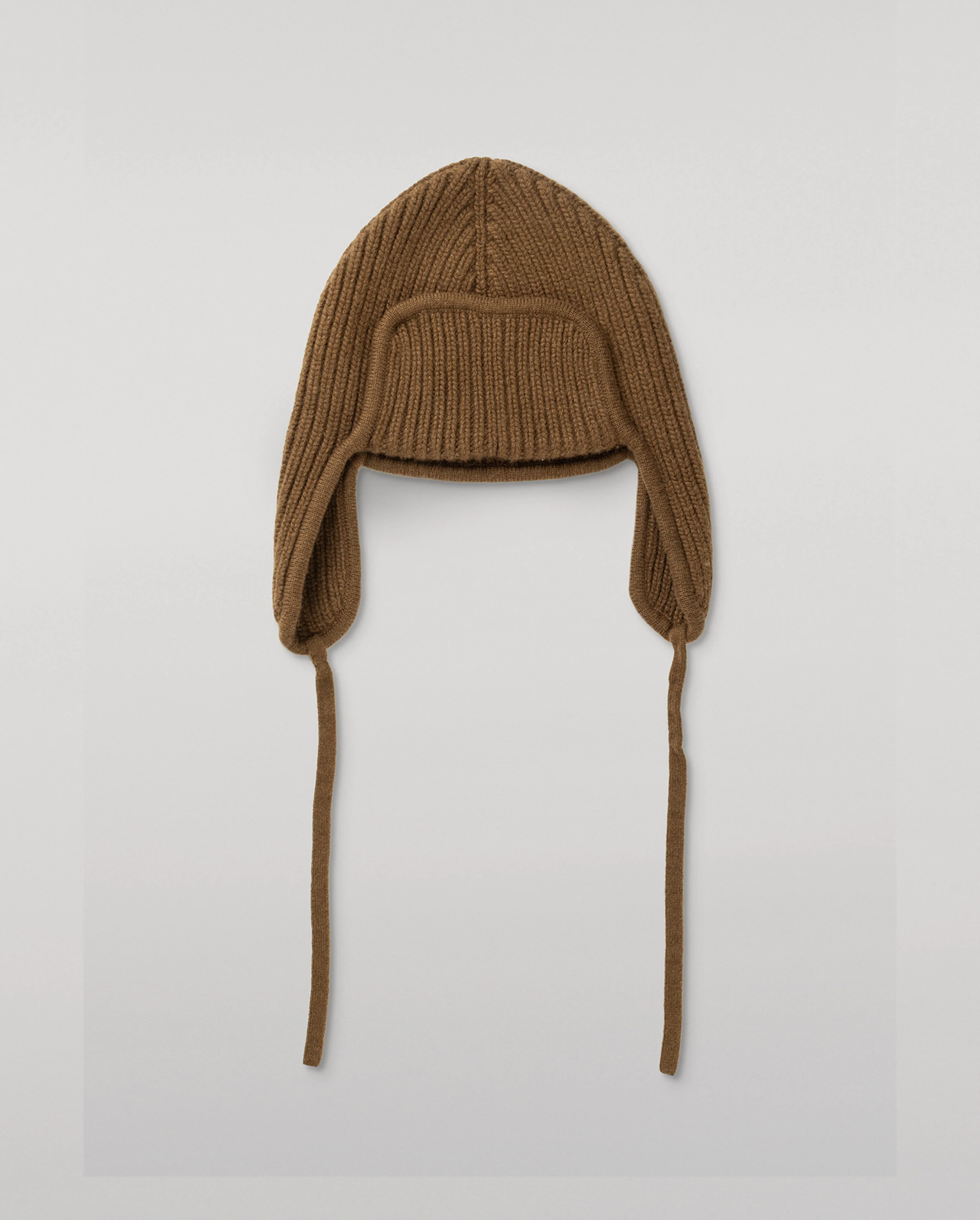 Dewar Green Cashmere Deer Stalker Beanie - 1