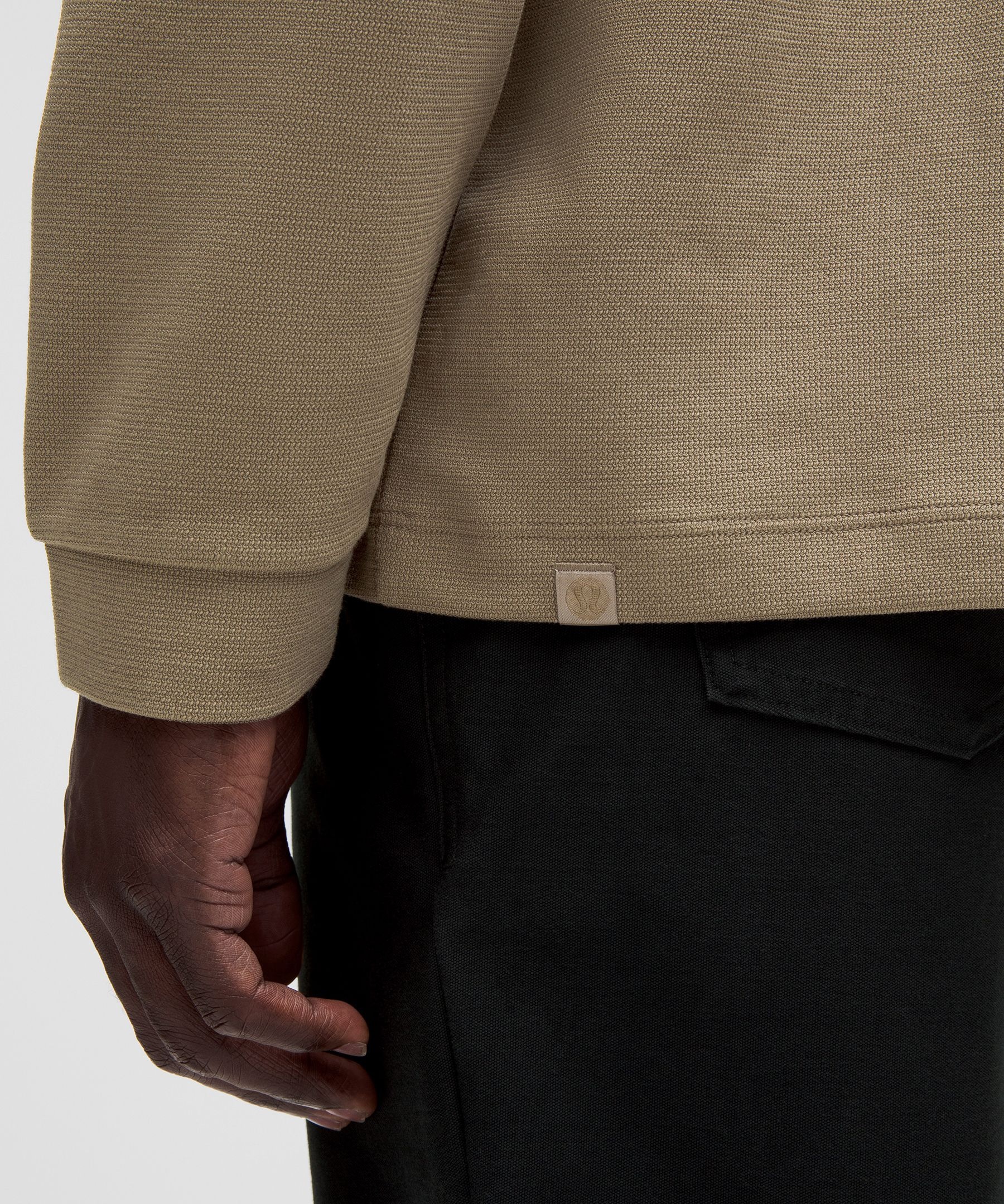 Heavyweight Cotton Textured Henley - 5