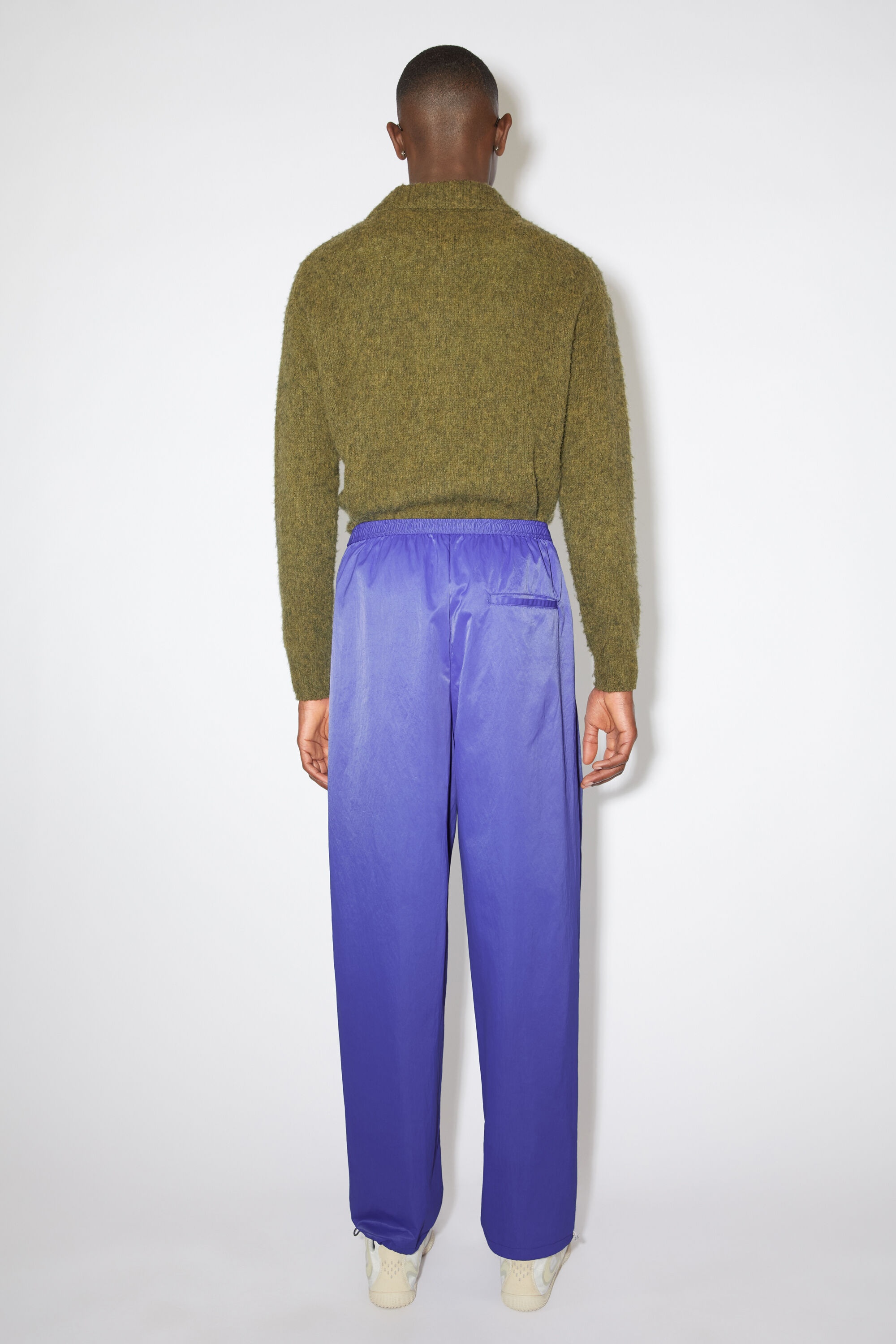 Nylon trousers - Faded blue - 3