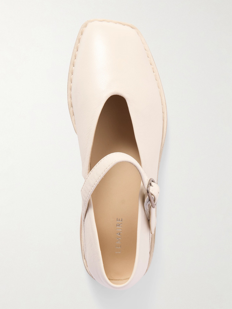 Lemaire Leather Ballet Flats outlook