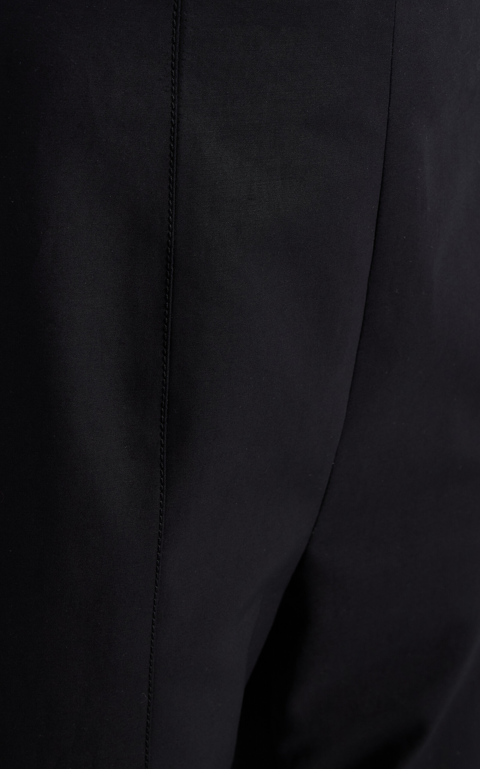 Emilie Stretch-Cotton Straight-Leg Pants black - 4