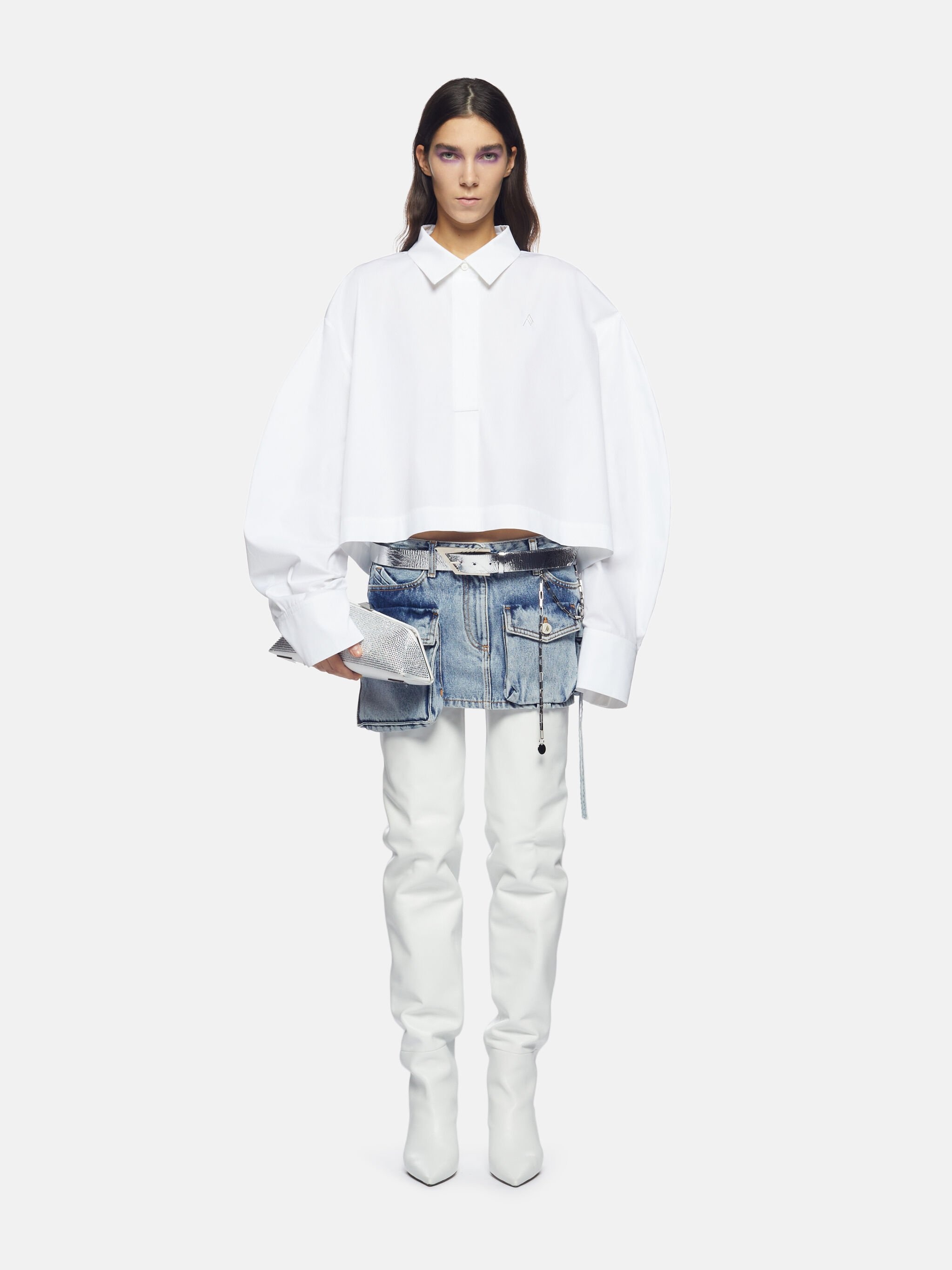 ''JILL'' WHITE SHIRT - 2