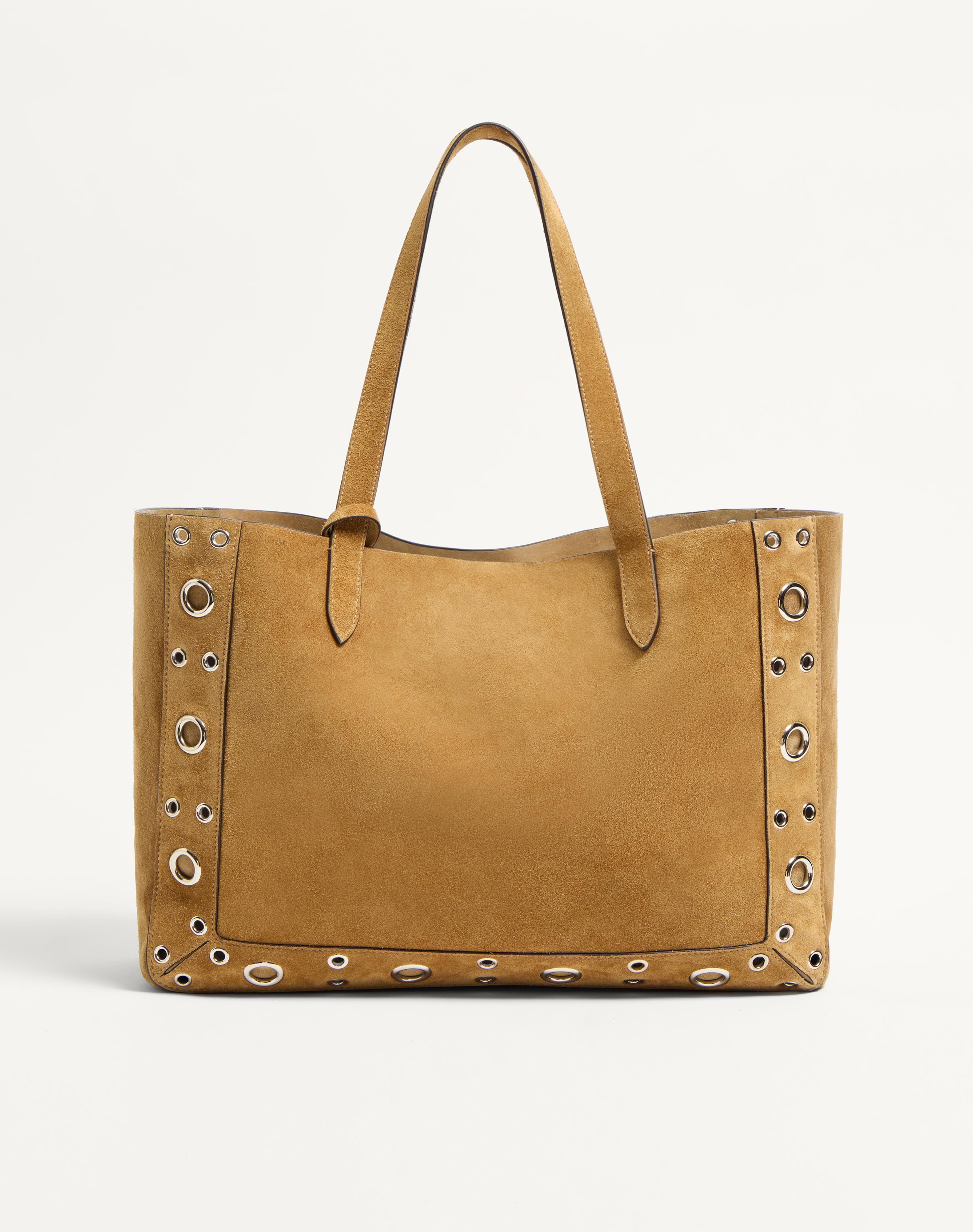 VALENTINO GARAVANI MEDIUM NELLCÔTE SUEDE SHOPPING BAG - 5