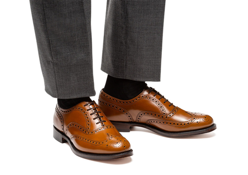 Burwood
Polished Binder Oxford Brogue Sandalwood 5