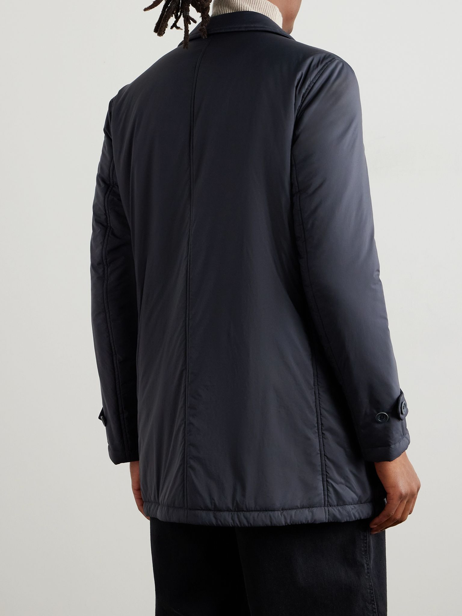 Padded Shell Jacket Navy - 3