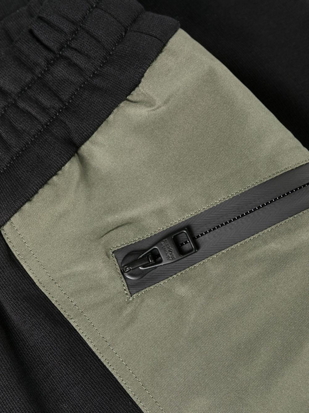 contrast-pocket cotton track pants - 7