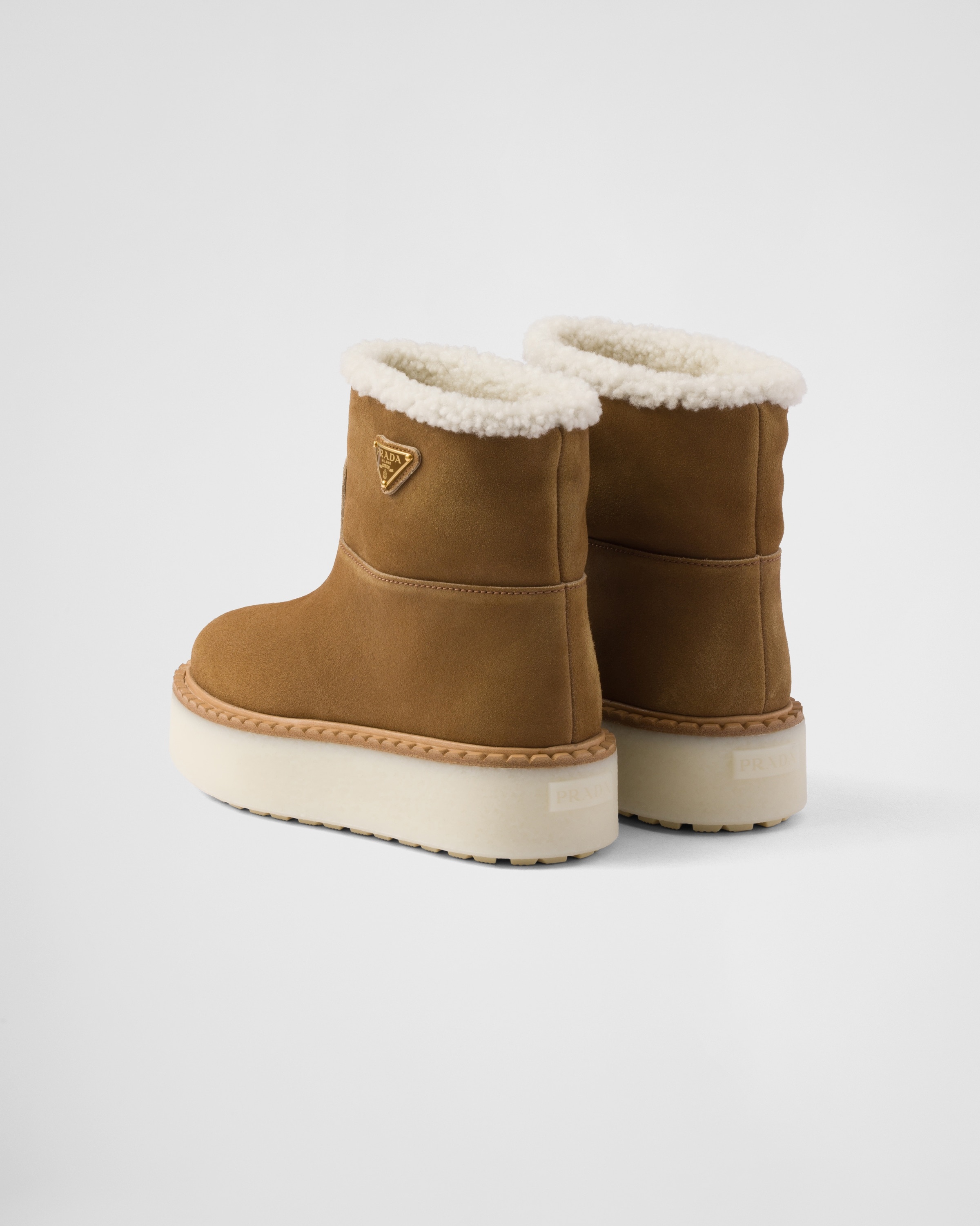 Suede booties - 5