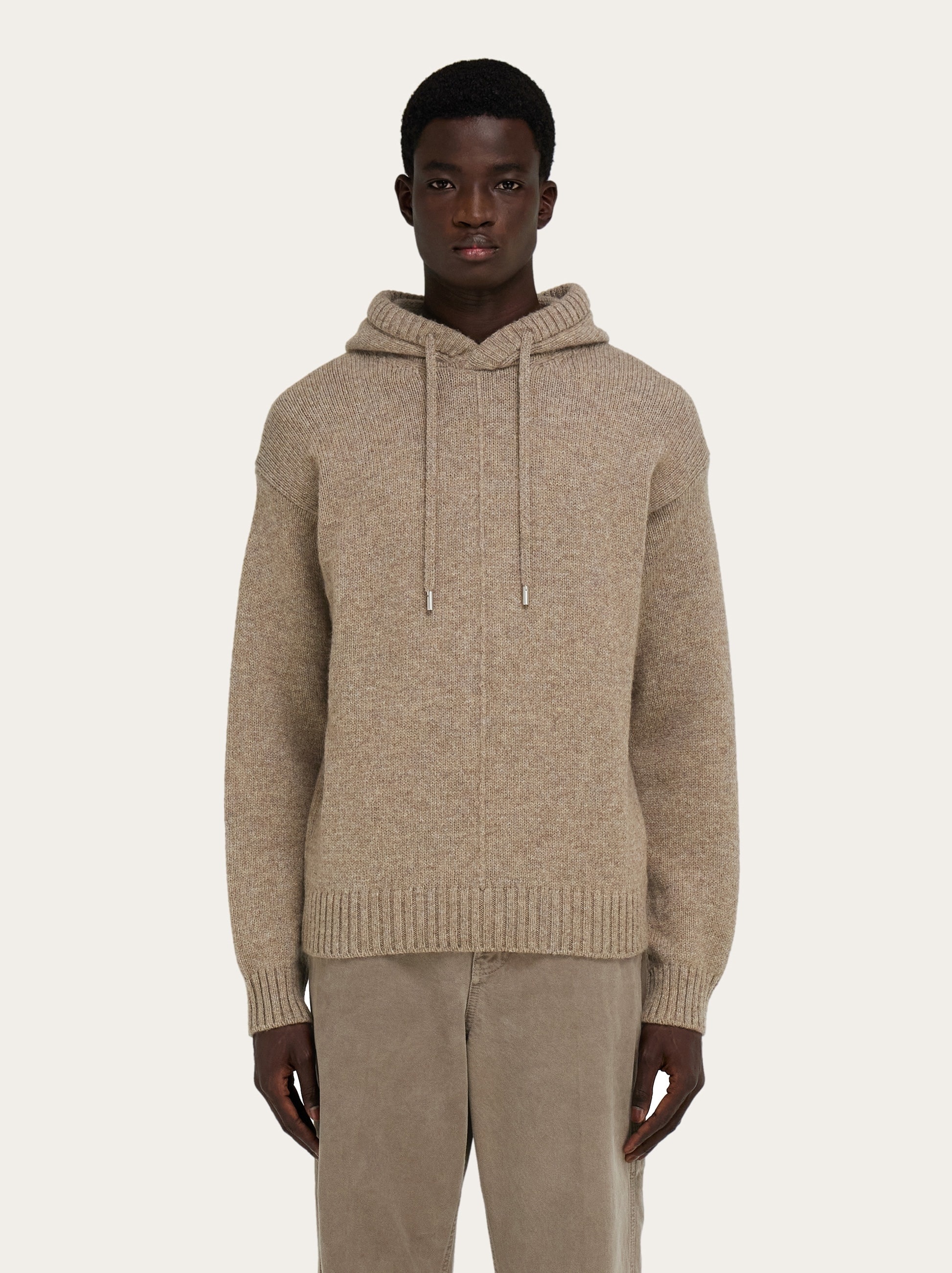 Hooded knit - 2