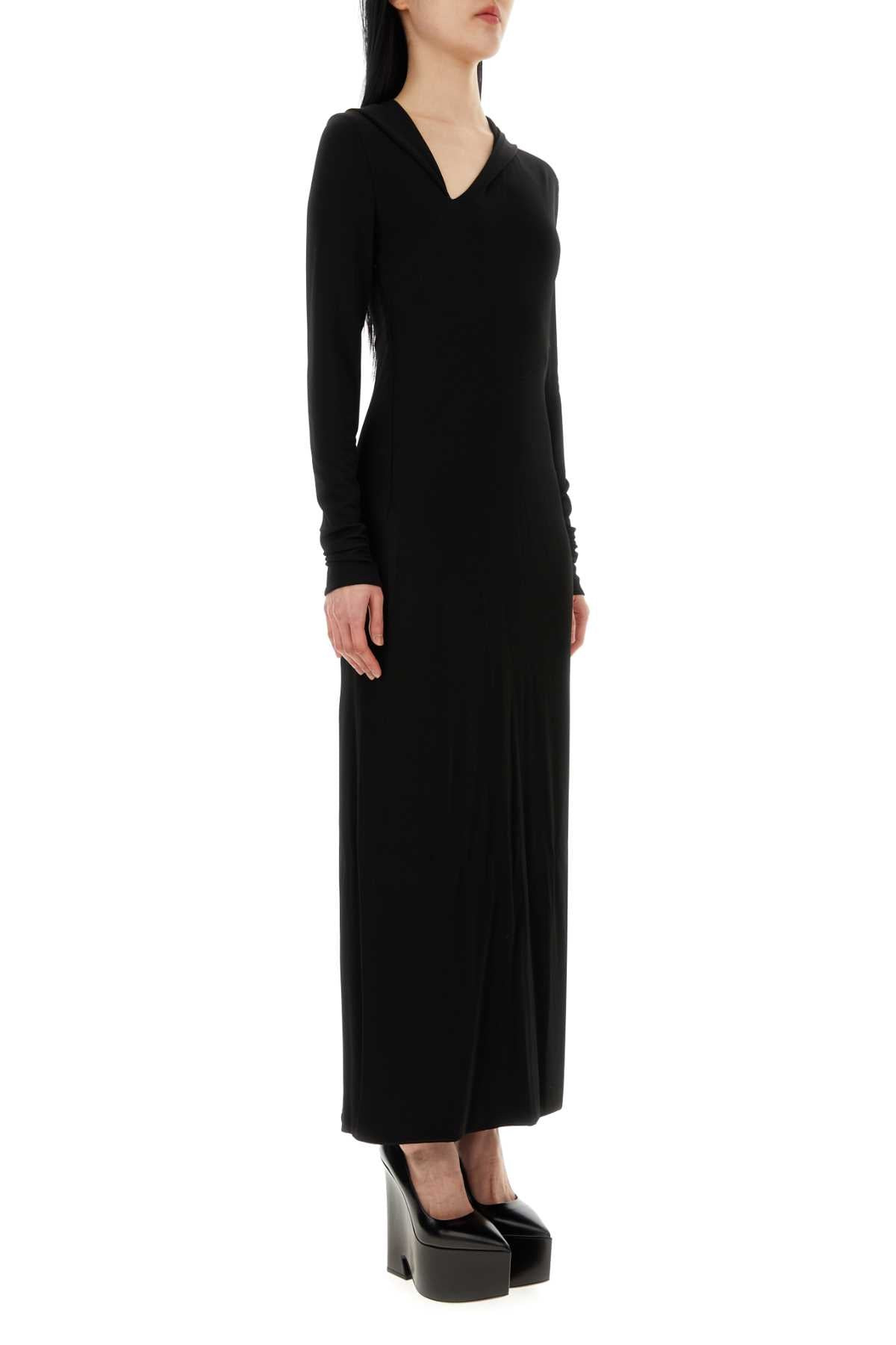 Versace Women Black Jersey Dress - 3