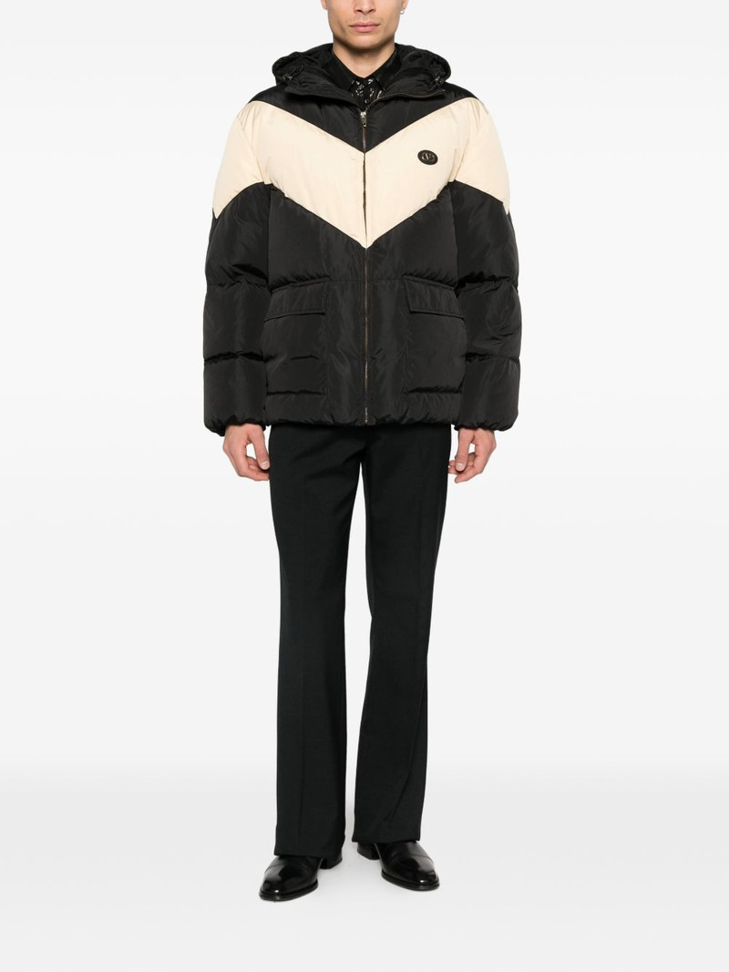 Valentino black hooded jacket outlook