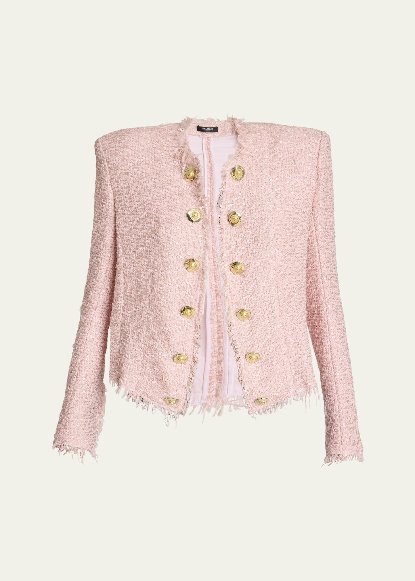 Spencer Sequined Tweed Jacket - 1