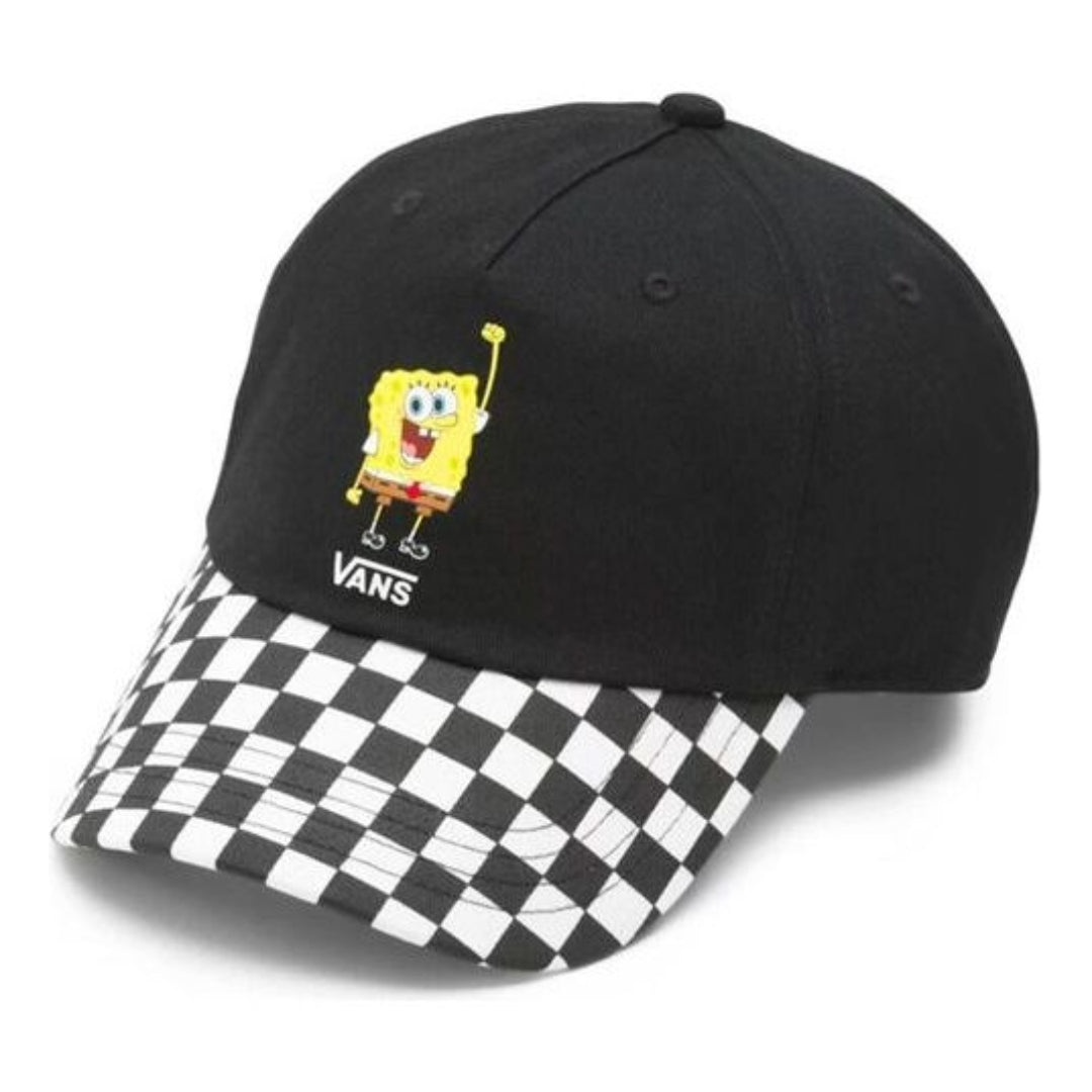 Vans x SpongeBob Court Side Hat 'Black White' VN0A5I3CYZJ1 - 2