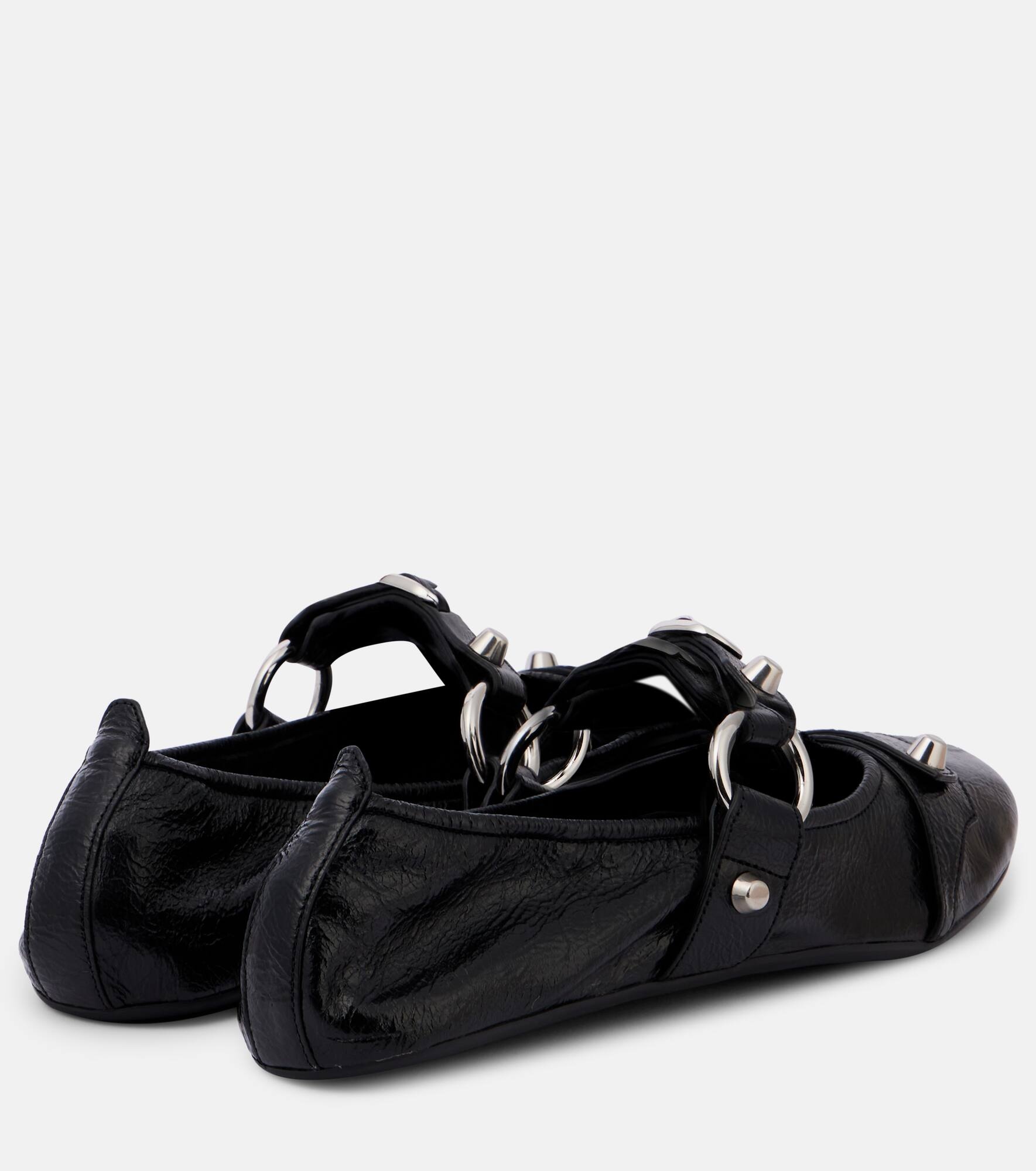 Le City leather Mary Jane flats - 2