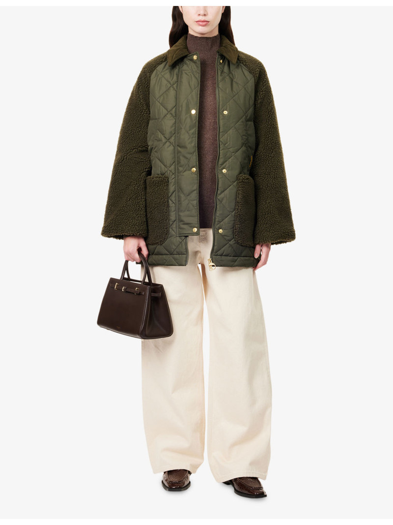 Barbour Barden Quilted-Shell Fleece Jacket outlook